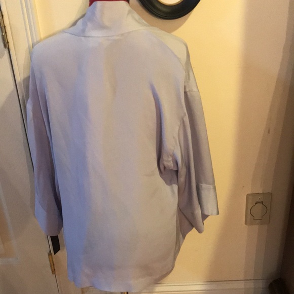 Josie Natori pale blue NWT Size S bed jacket made In Philippines.Bought in 90’s - Picture 2 of 7